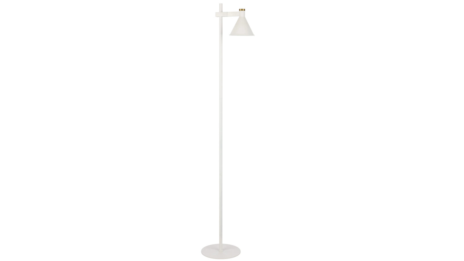 Pretty & Practical Vitawood White Sand Floor Lamp with Adjustable GU10 Spotlight