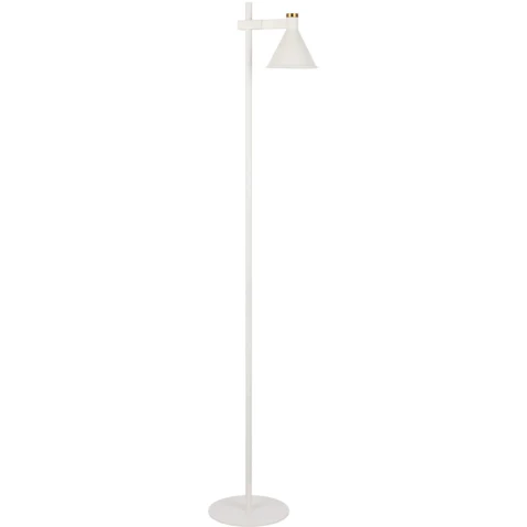 Pretty & Practical Vitawood White Sand Floor Lamp with Adjustable GU10 Spotlight