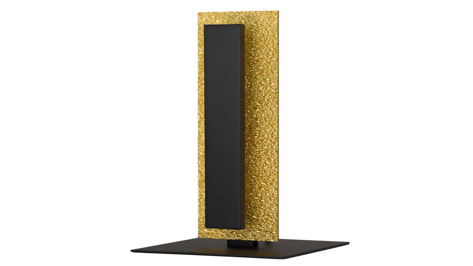 Pretty & Practical Vitaline Acrylic Table Lamp with 9W LED Warm Light and Dimmer Control - Gold
