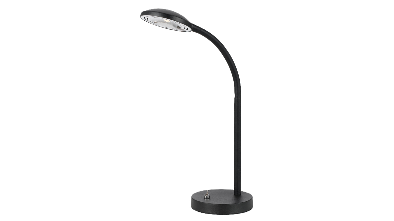 Pretty & Practical LED Trieste Black Modern Desk Lamp