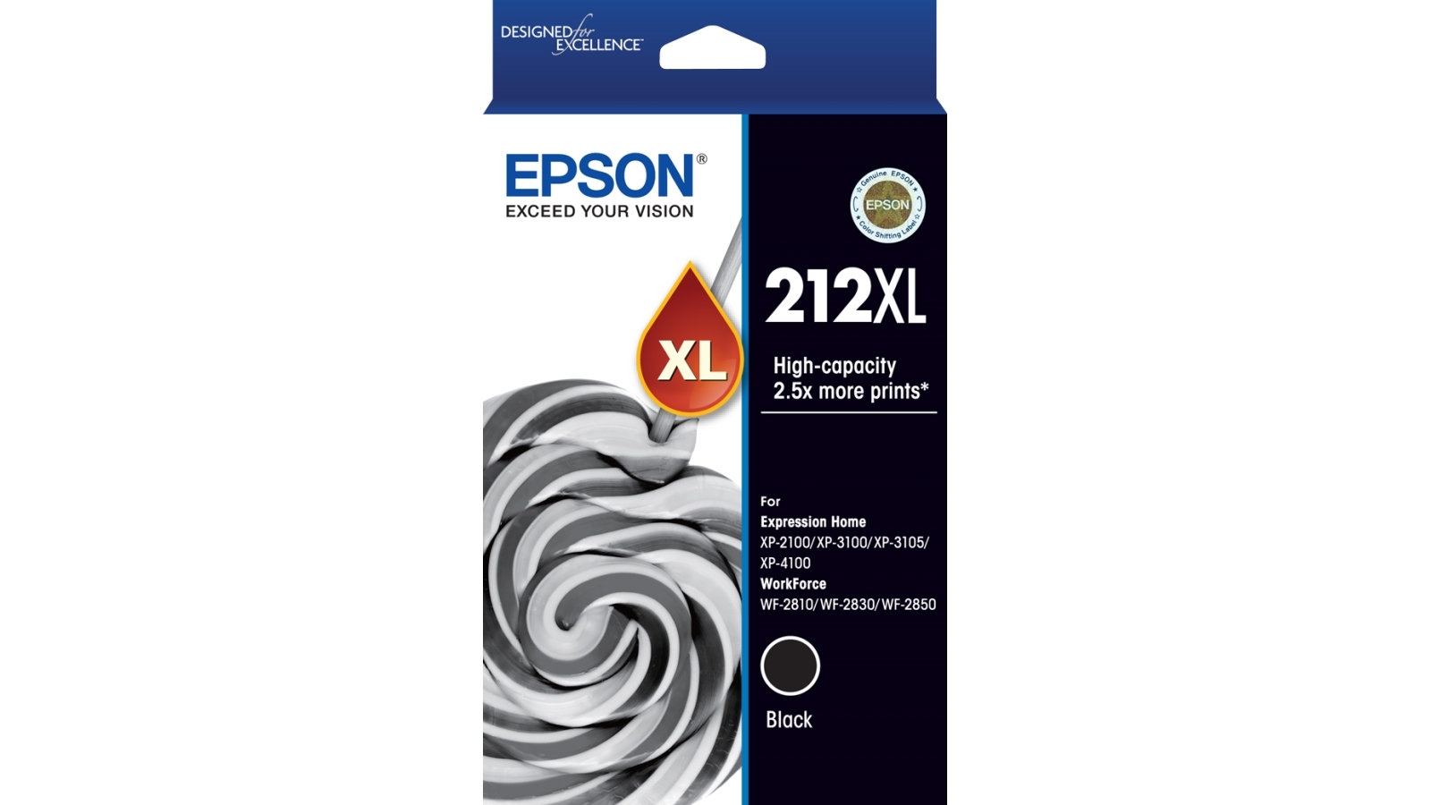 Epson 212XL High Capacity Black Ink Cartridge
