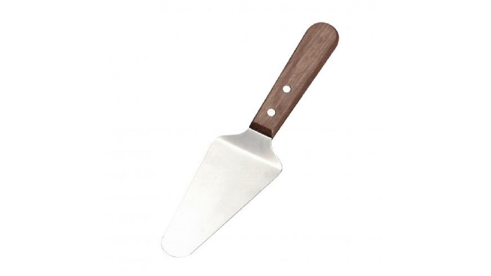 Chef Inox Stainless Steel Cake Server with Wooden Handle