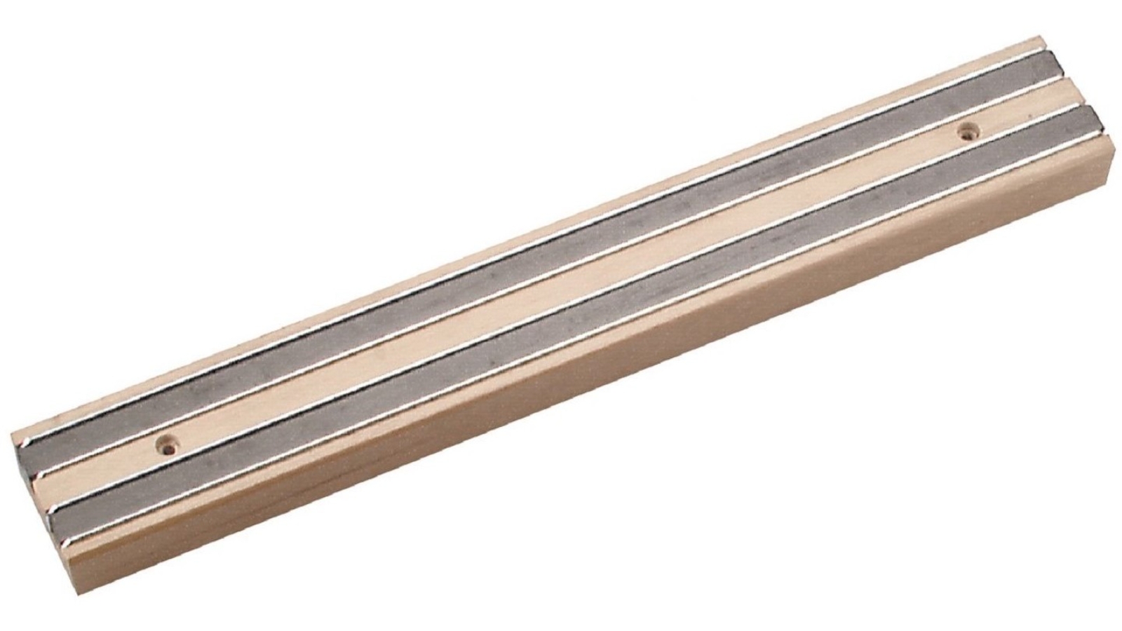 Chef Inox Magnetic Wood Knife Rack - 33cm