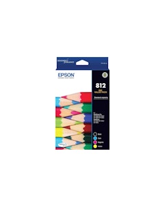 Epson 812 Standard Capacity DURABrite Ultra Ink Cartridge Value Pack
