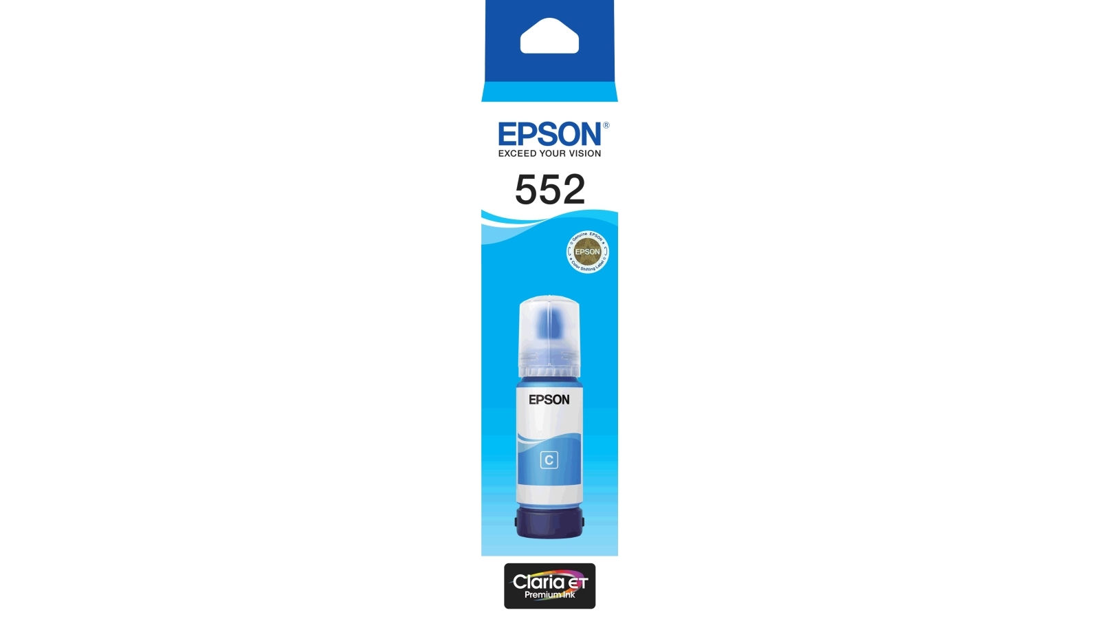 Epson T552 Claria EcoTank Ink Bottle - Cyan