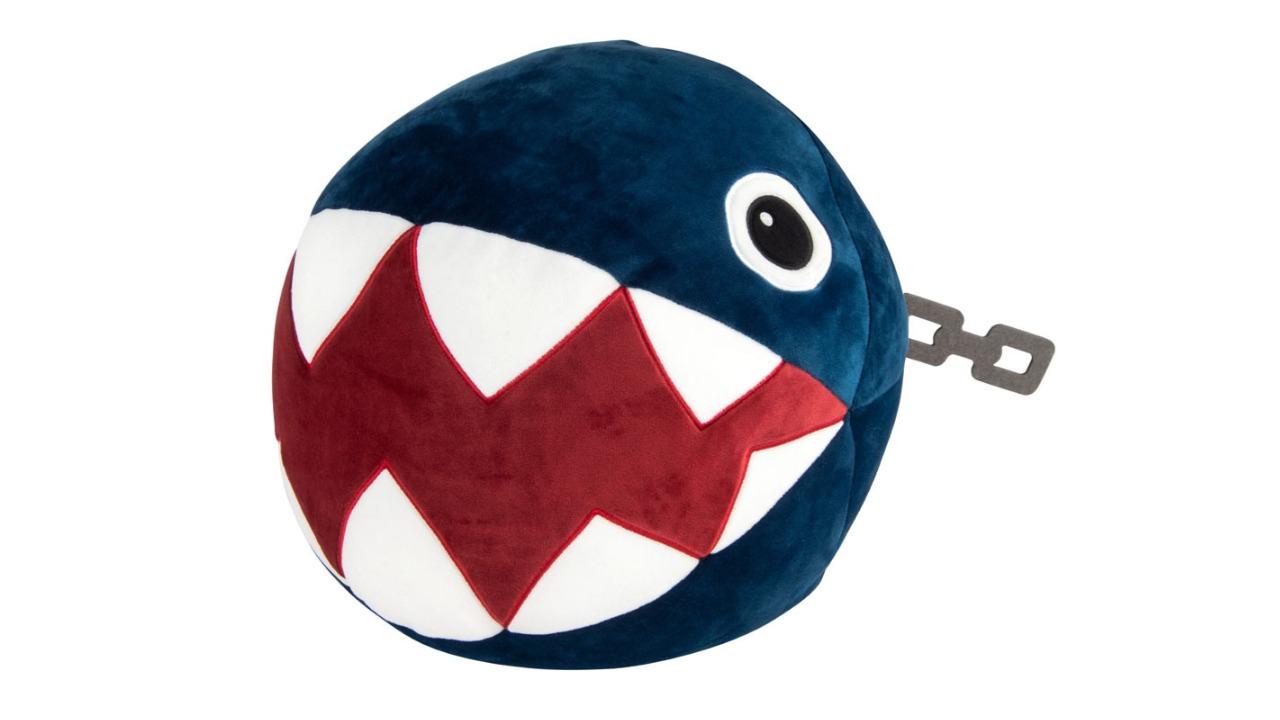 Mocchi Mocchi Mega Nintendo Mario Chain Chomp Plush Toy - 3 year+