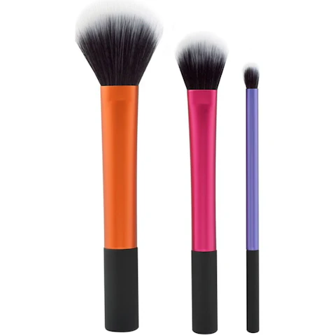 TODO Travel Multi Task Professional Fiber 3 piece Makeup Brush Set