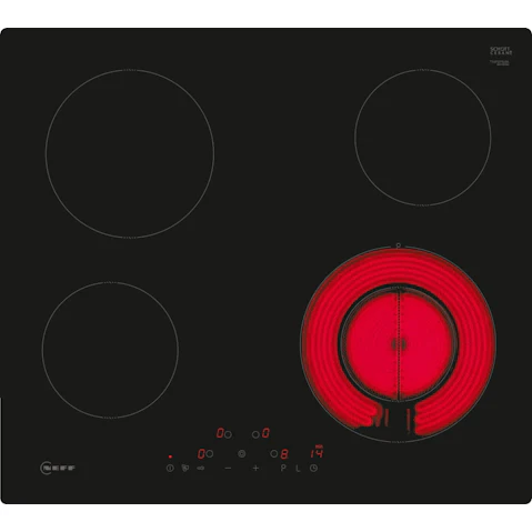 Neff 600mm 4 Zone Electric Cooktop with Power Boost