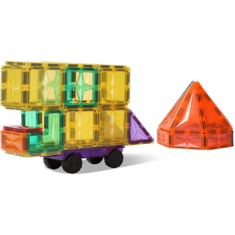 MNTL 72 Piece Classic Road Trip Magnetic Tile Set