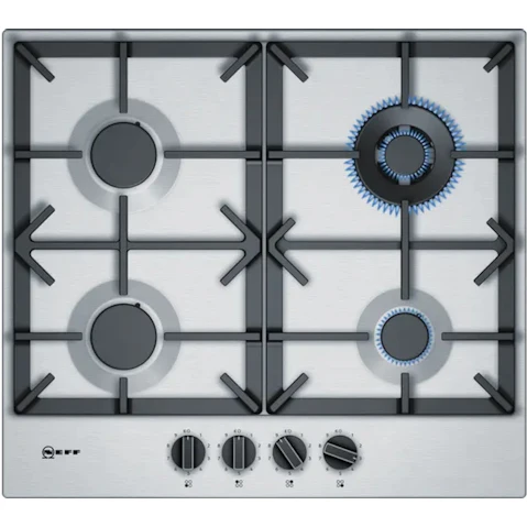 NEFF 60cm Integrated Gas Cooktop - Stainless Steel