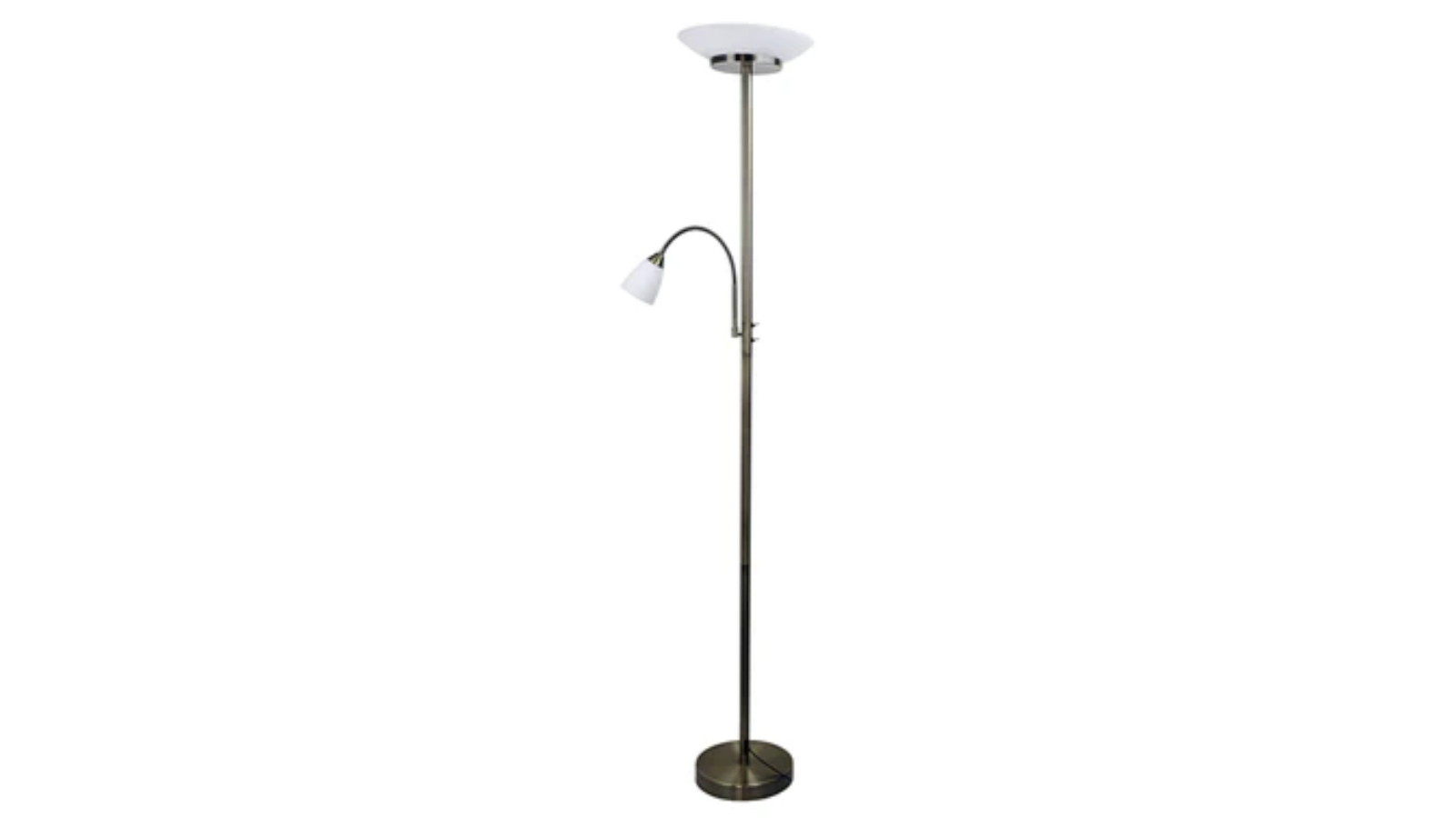 Oriel Lighting Mother and Child Floor Lamp - Antique Brass