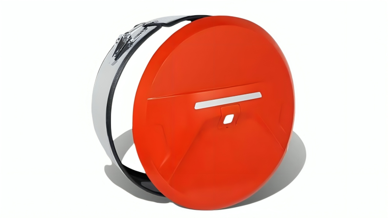 X-CAR Orange Spare Wheel Cover with Stainless Steel Hoop for GWM Tank 300 2023-2024