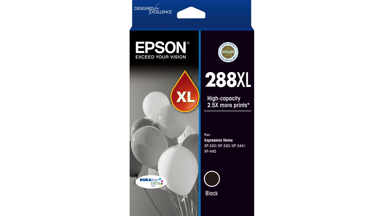 Epson 288XL DURABrite Ultra Black Ink Cartridge