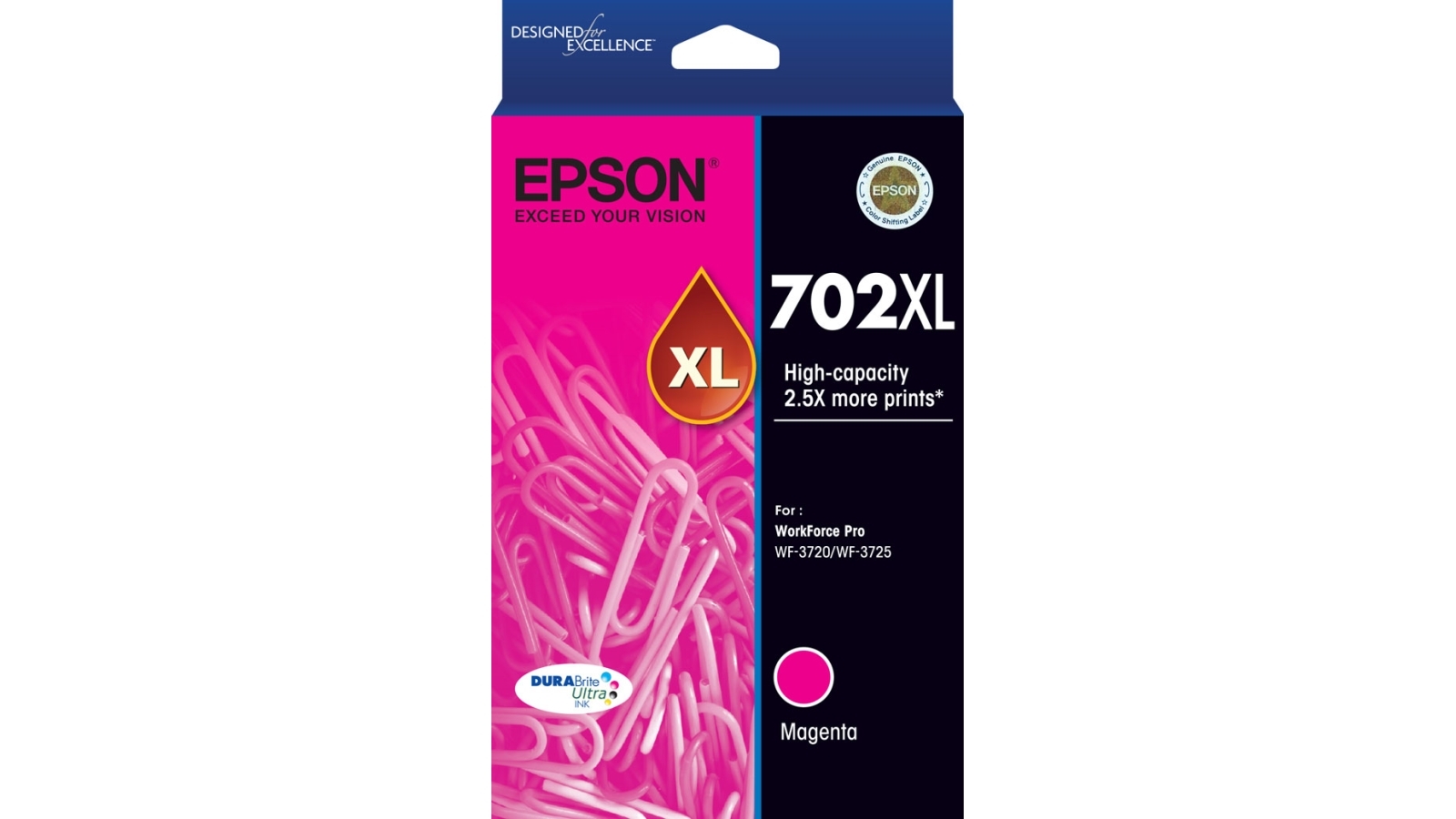 Epson 702XL DURABrite Ultra Magenta Ink Cartridge