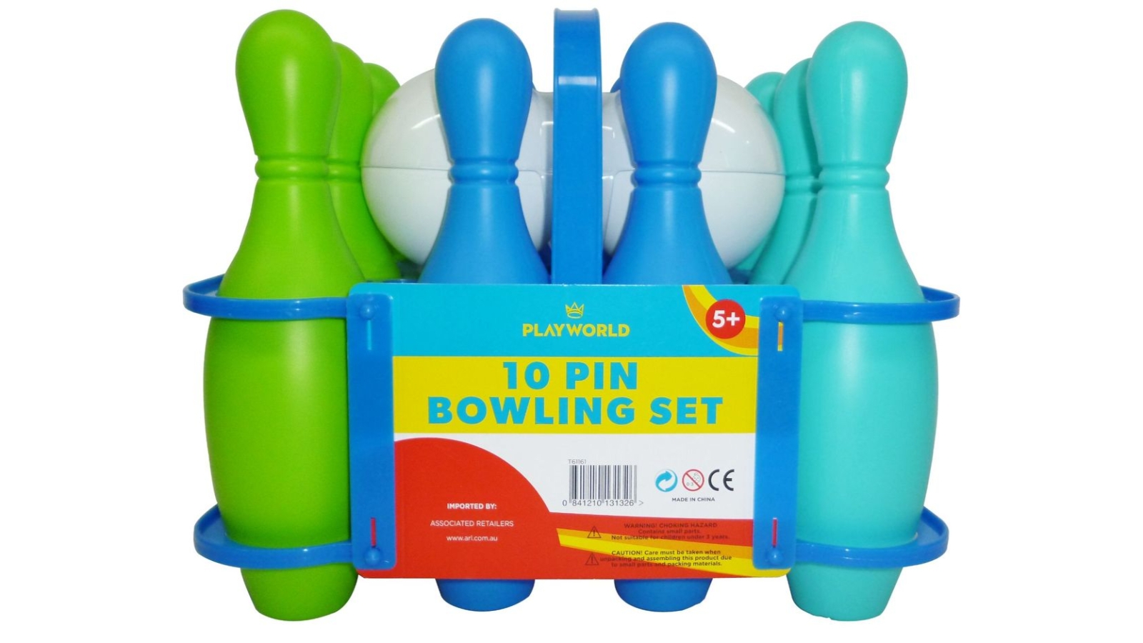 Playworld 10 Pin Toy Bowling Playset Art61161