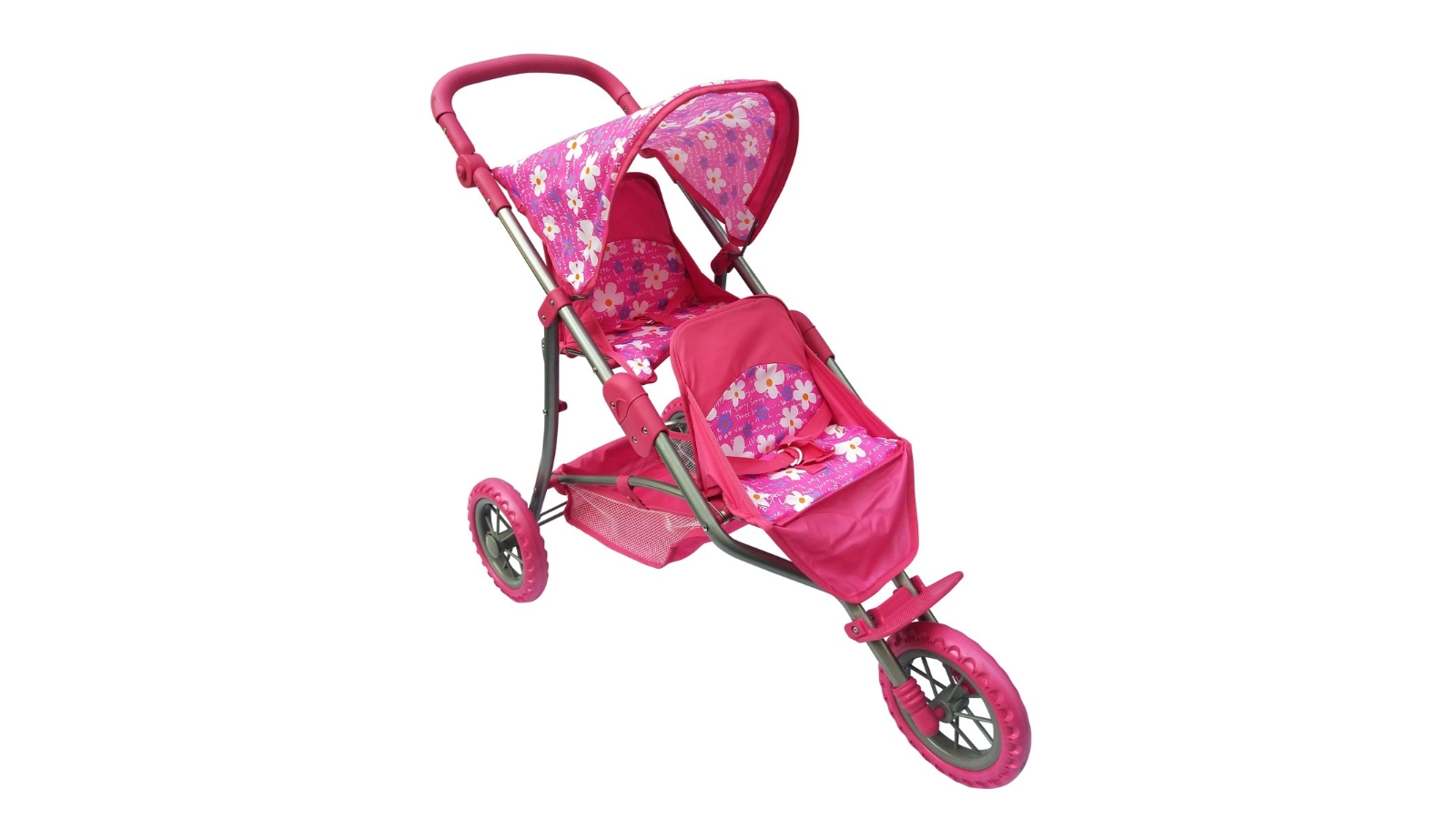 Playworld Doll Twin Jogger Art64748 - Pink