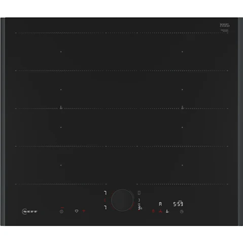NEFF 600mm Flex Induction Cooktop with Twist Pad Flex Control - Anthracite Grey