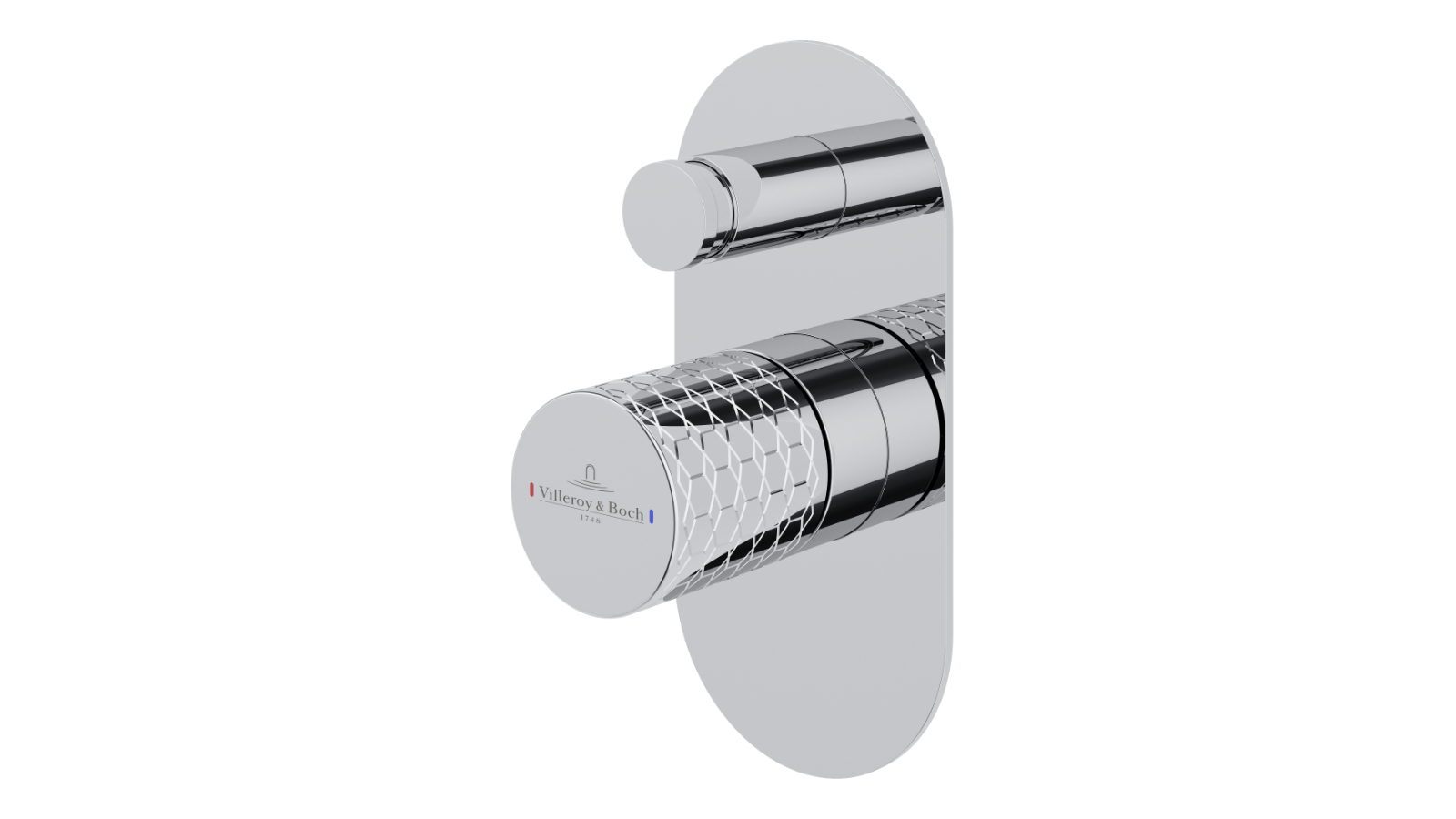 Villeroy & Boch Luxx Diverter Mixer Trim and Body - Chrome