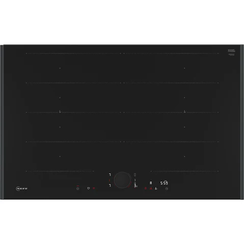 Neff 800mm Flex Induction Cooktop with Twist Pad Flex Control - Anthracite Grey