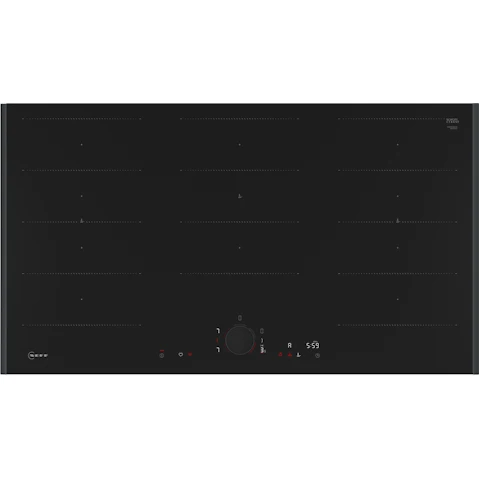 Neff 900mm 5 Zone Flex Induction Cooktop with Twist Pad Flex Control - Anthracite Grey
