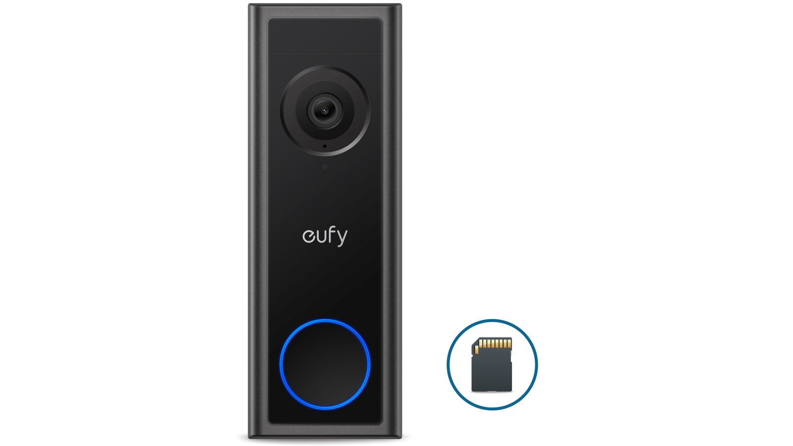 eufy C30 2K FHD Video Doorbell with microSD Card