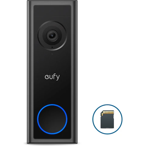 eufy C30 2K FHD Video Doorbell with microSD Card
