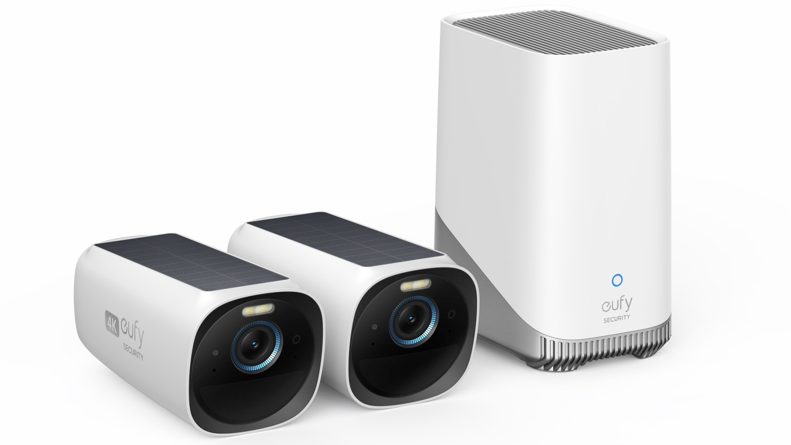 eufy Security eufyCam 3 4K UHD 2Pack Camera Kit with HomeBase 3