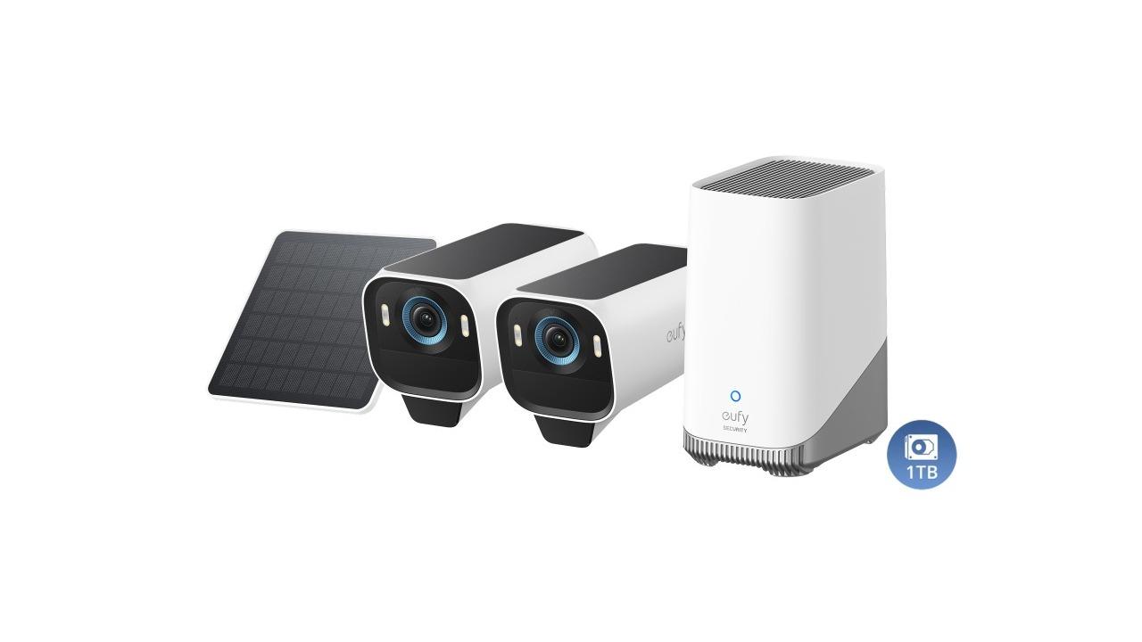 eufyCam S3 Pro 4K UHD 2-Camera Security Kit
