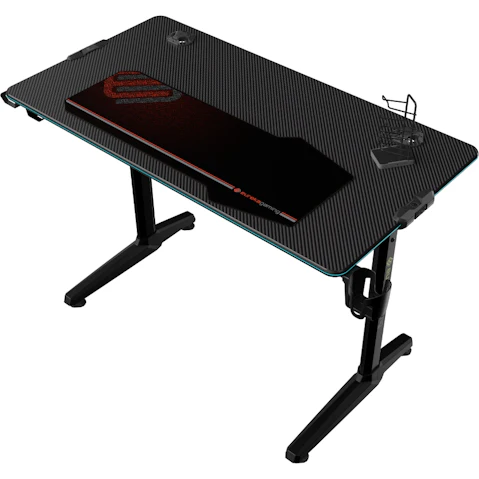 Eureka Ergonomic GIP-44B Gaming Desk - Black