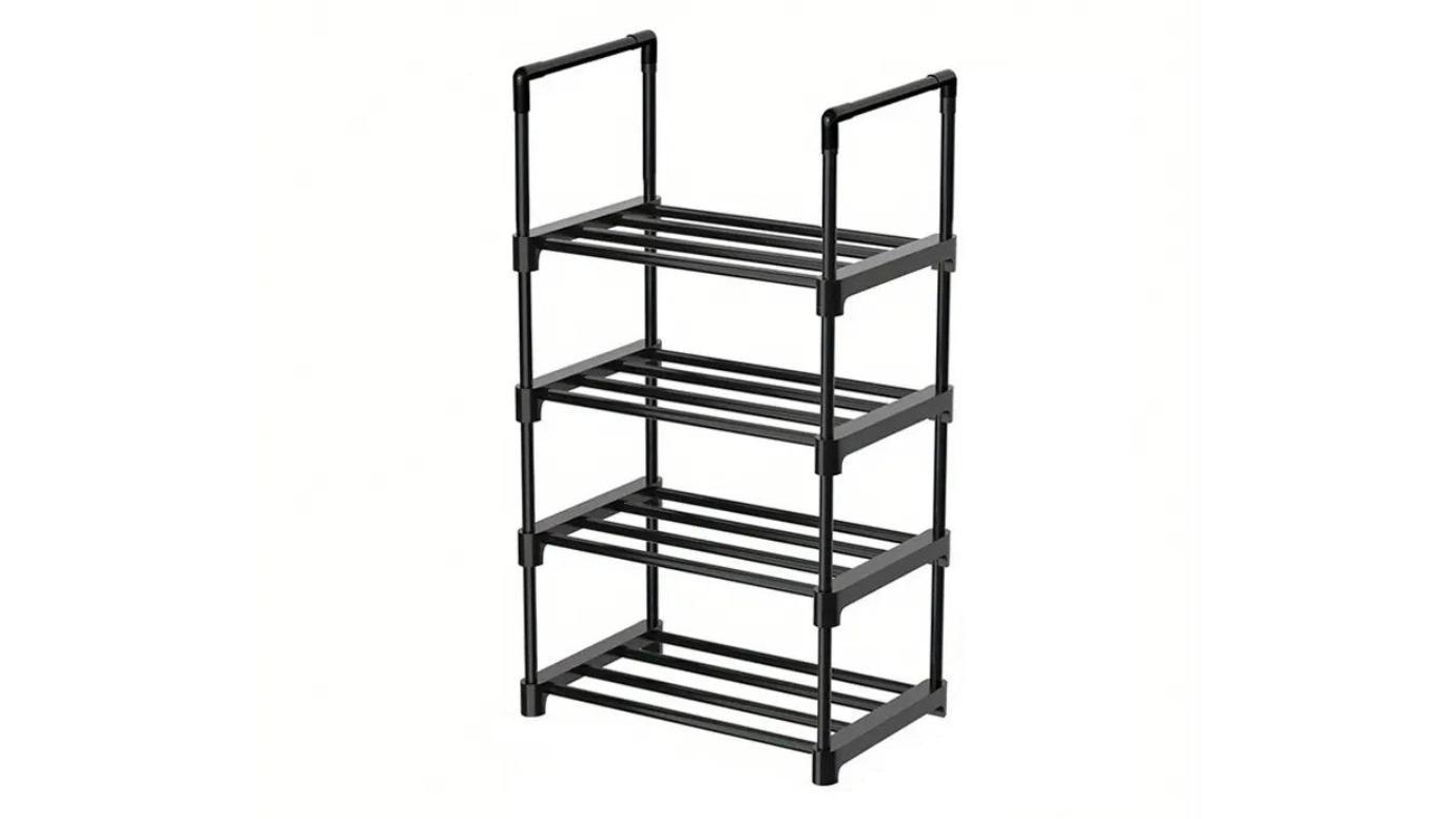 NNETM Declutter in Style with This Vertical Shoe Rack