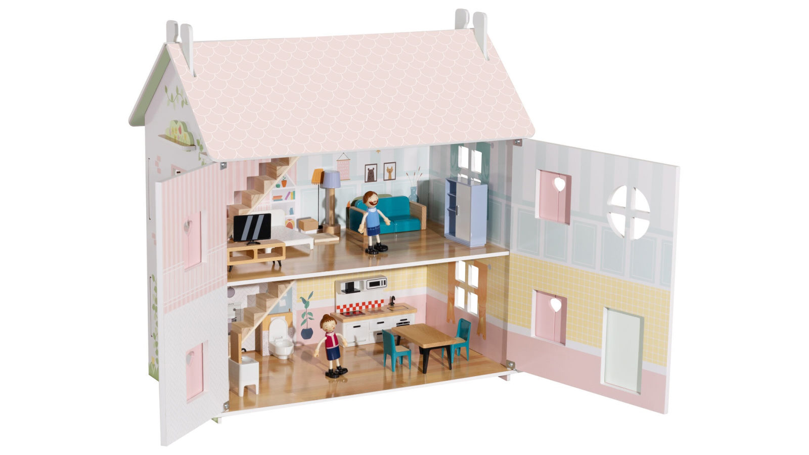 Tooky Toy Wooden Doll House