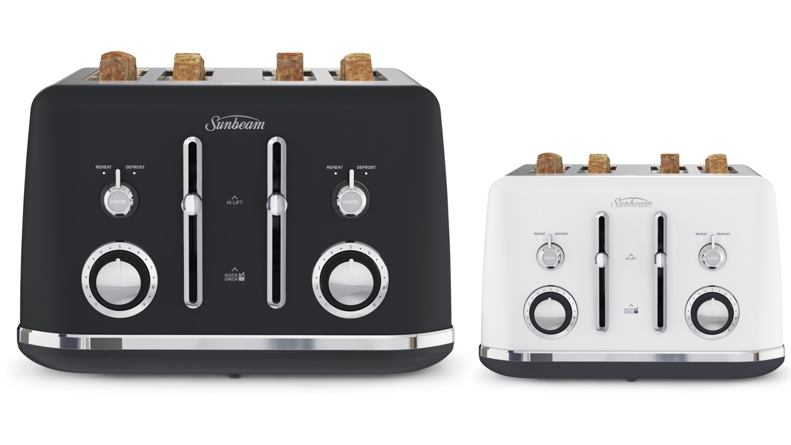 Sunbeam Alinea 4 Slice Toaster Harvey Norman