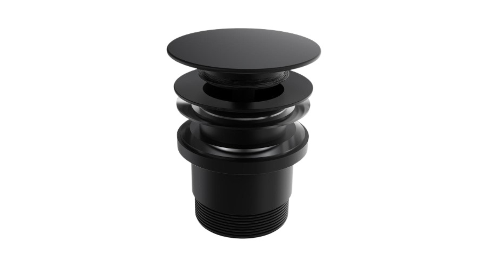 Parisi Universal Clic-Clac Waste - Matte Black