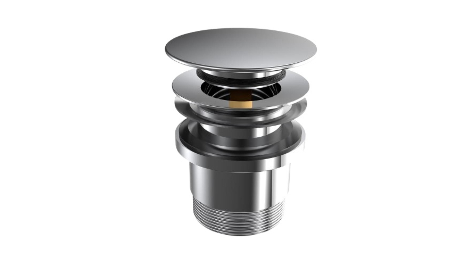 Parisi Universal Clic-Clac Waste - Chrome