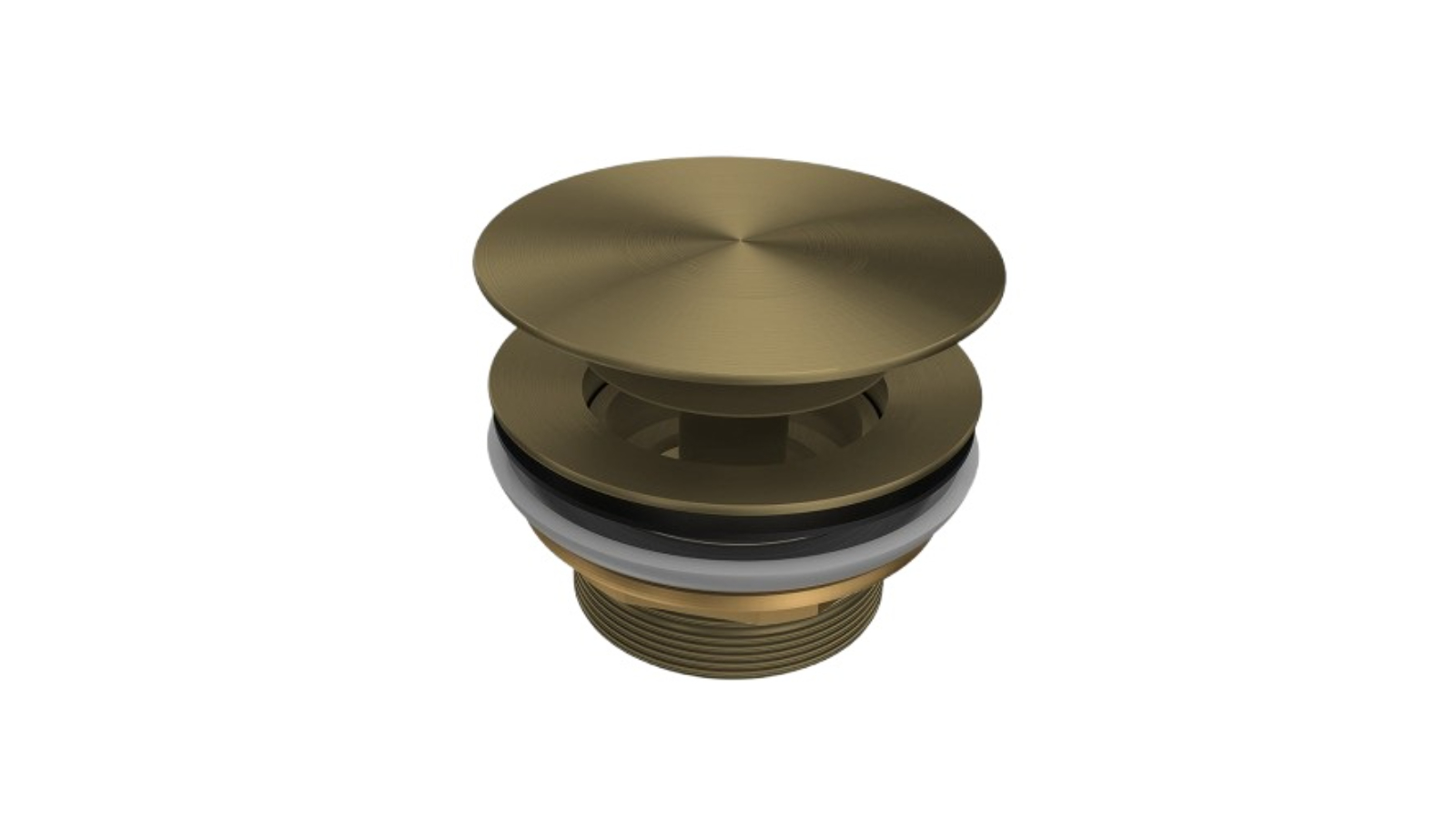 Parisi Bath Clic-Clac Plug and Waste - Antique Brass