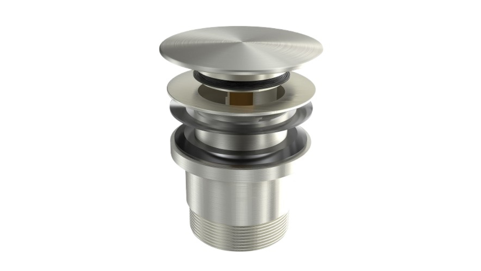 Parisi Bath Pop Up Universal Waste - Brushed Nickel