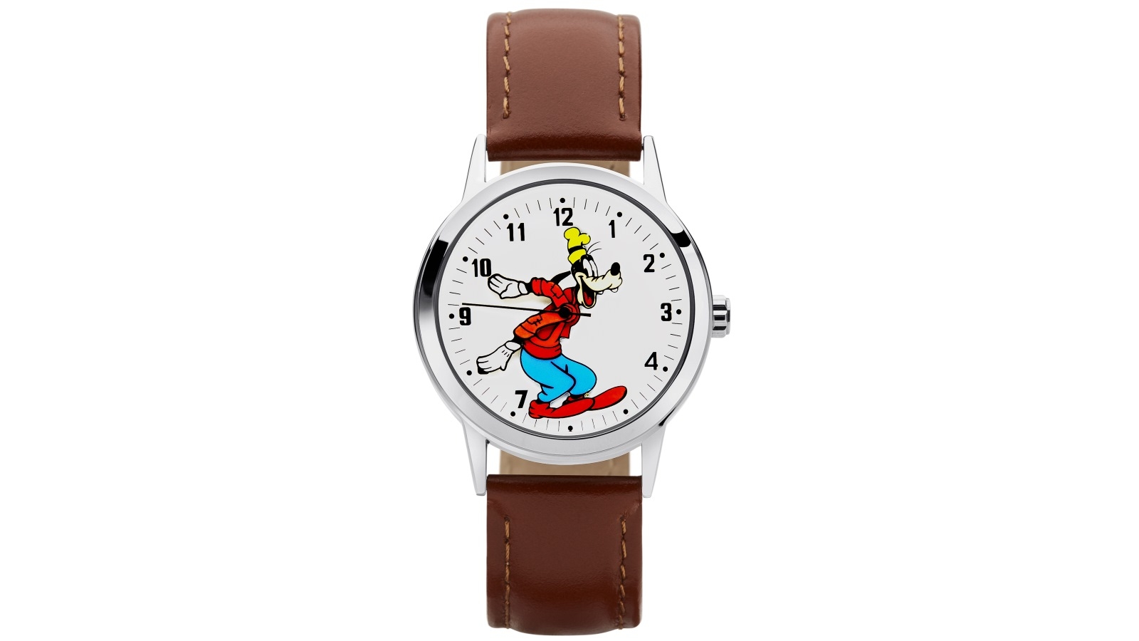 Disney Bold Goofy 3.5cm Watch - Brown