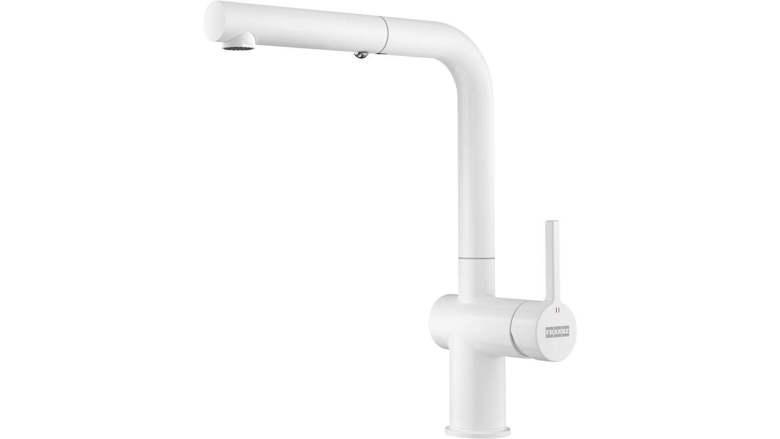 Franke Active L Pull-Out 2 Jets Tap - Matte White | Harvey Norman
