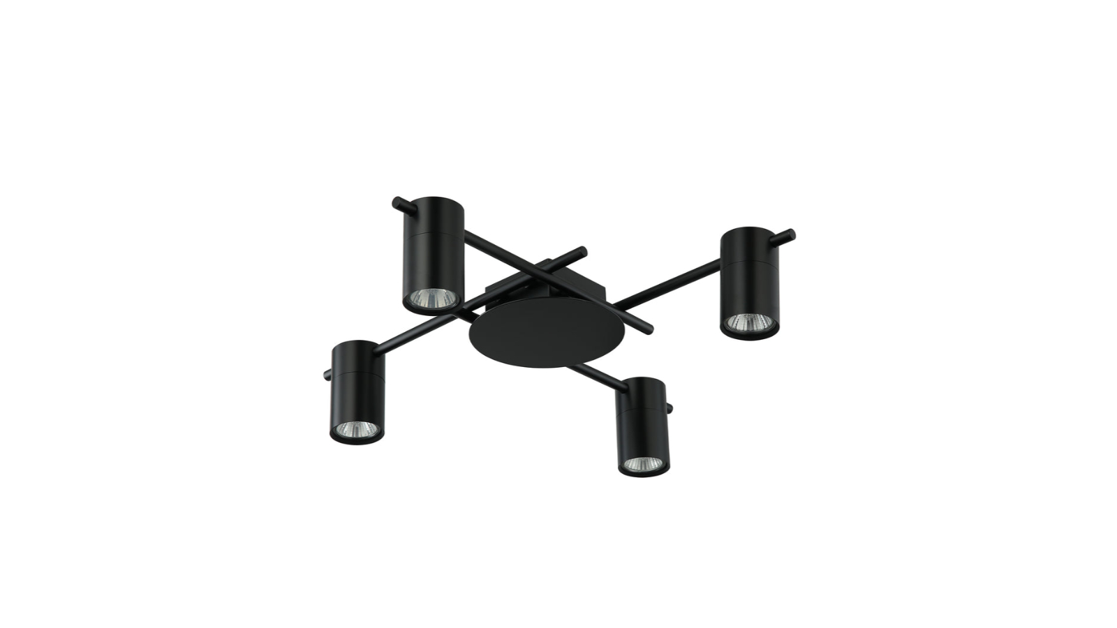 CLA Tache 4x Light Adjustable Interior Ceiling Spot Light - Matte Black
