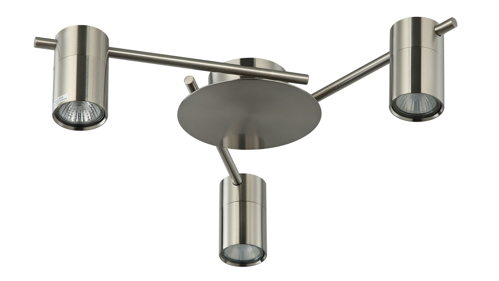 Tache Interior Ceiling Adjustable Spot Light GU10 X 3 Chrome OD510mm H120mm