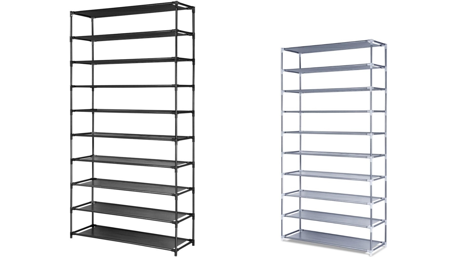 Artiss 50 Pairs 10 Tier Shoe Shelf Holder