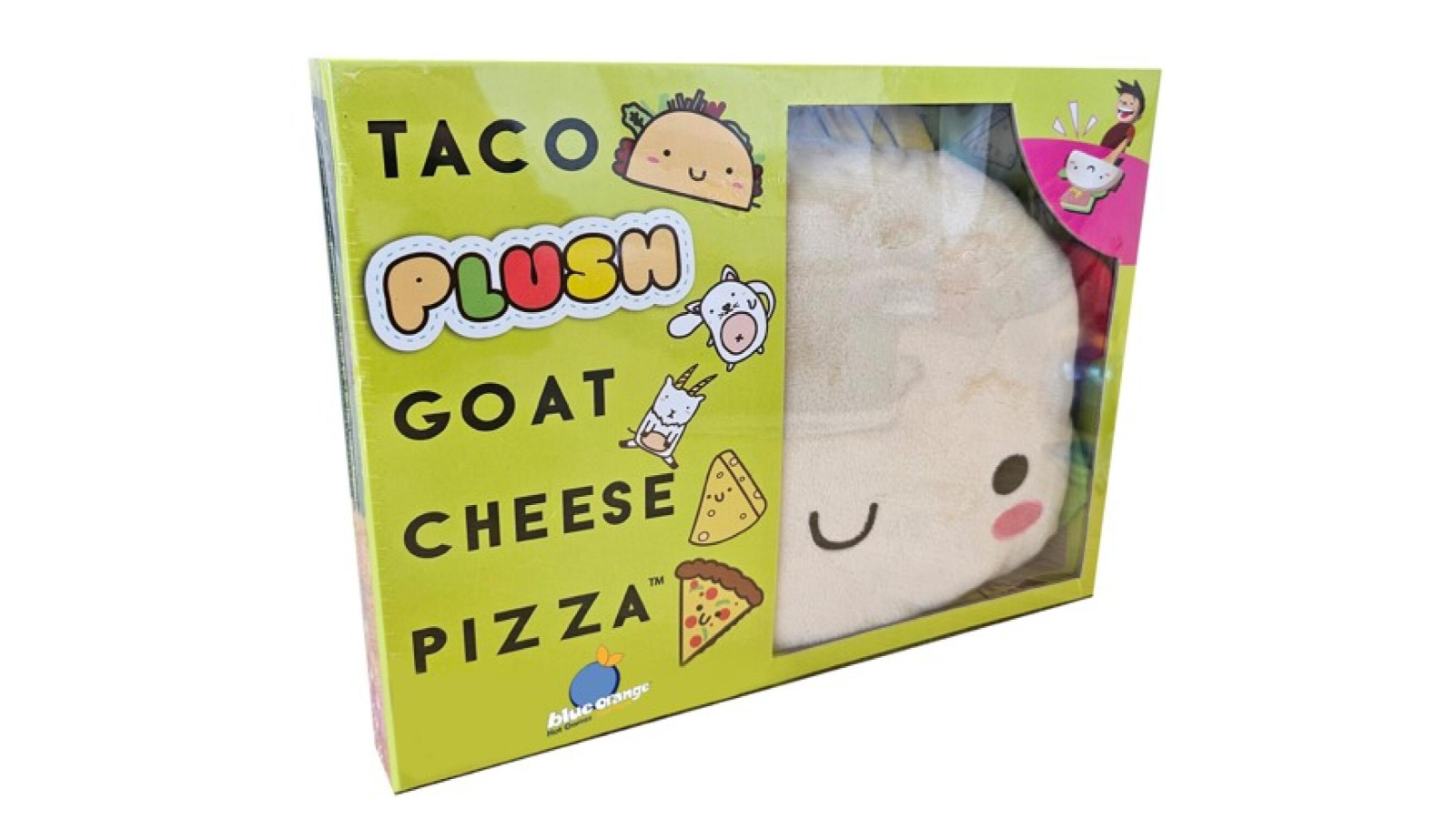 Taco Plush Goat Cheese Pizza Board Game