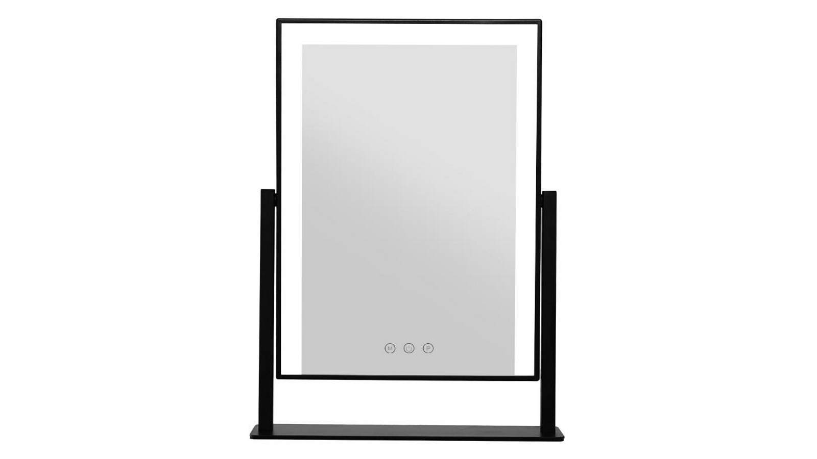 Embellir Makeup Mirror 30x40cm Hollywood Vanity Black