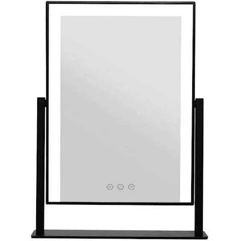Embellir Makeup Mirror 30x40cm Hollywood Vanity Black