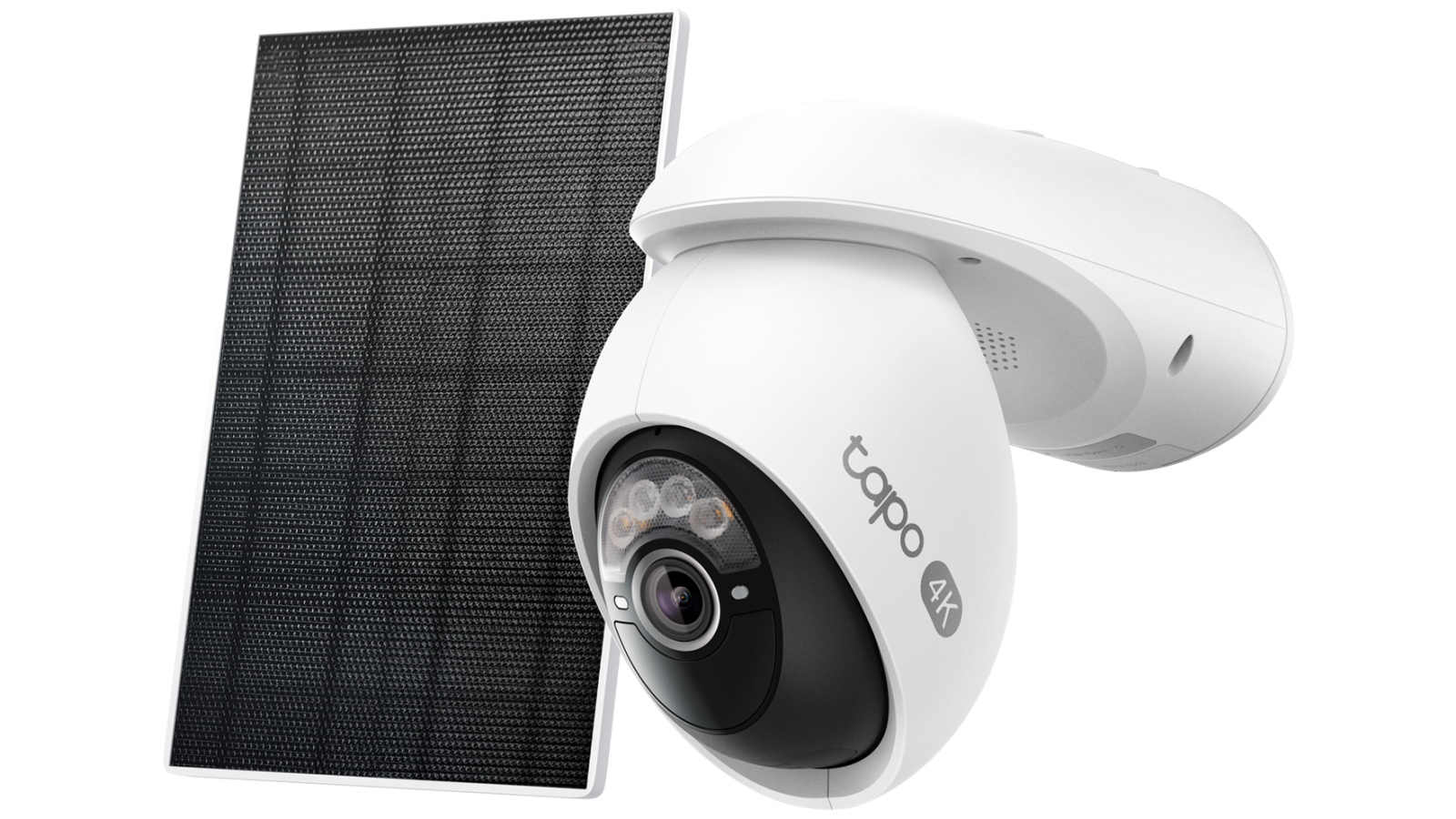 Tapo C660 Solar-Powered Pan/Tilt 4K Security Camera Kit