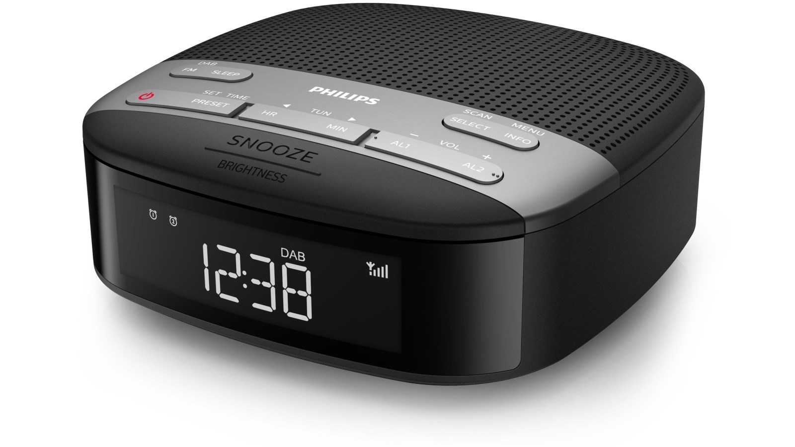 Philips DAB Dual Alarm Clock Radio Harvey Norman