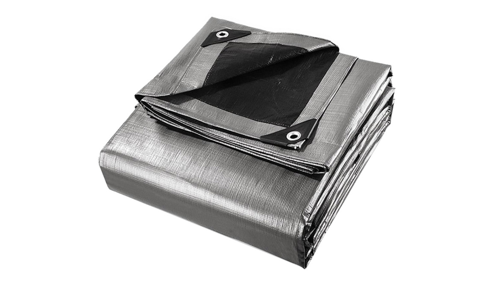 Instahut 3.6x7.3m Heavy Duty Poly Tarp - Black