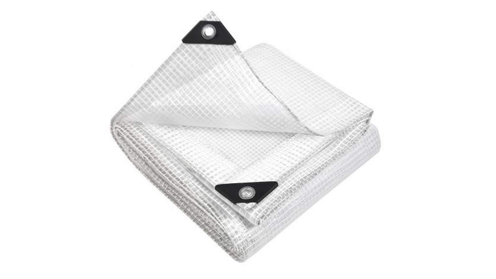 Instahut Poly Tarp Cover Clear - 4x7m