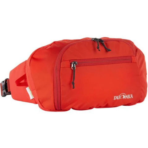 Tatonka 5 Litre Hip Shoulder Back Padded Sling Waist Pack Bag - Red/Orange