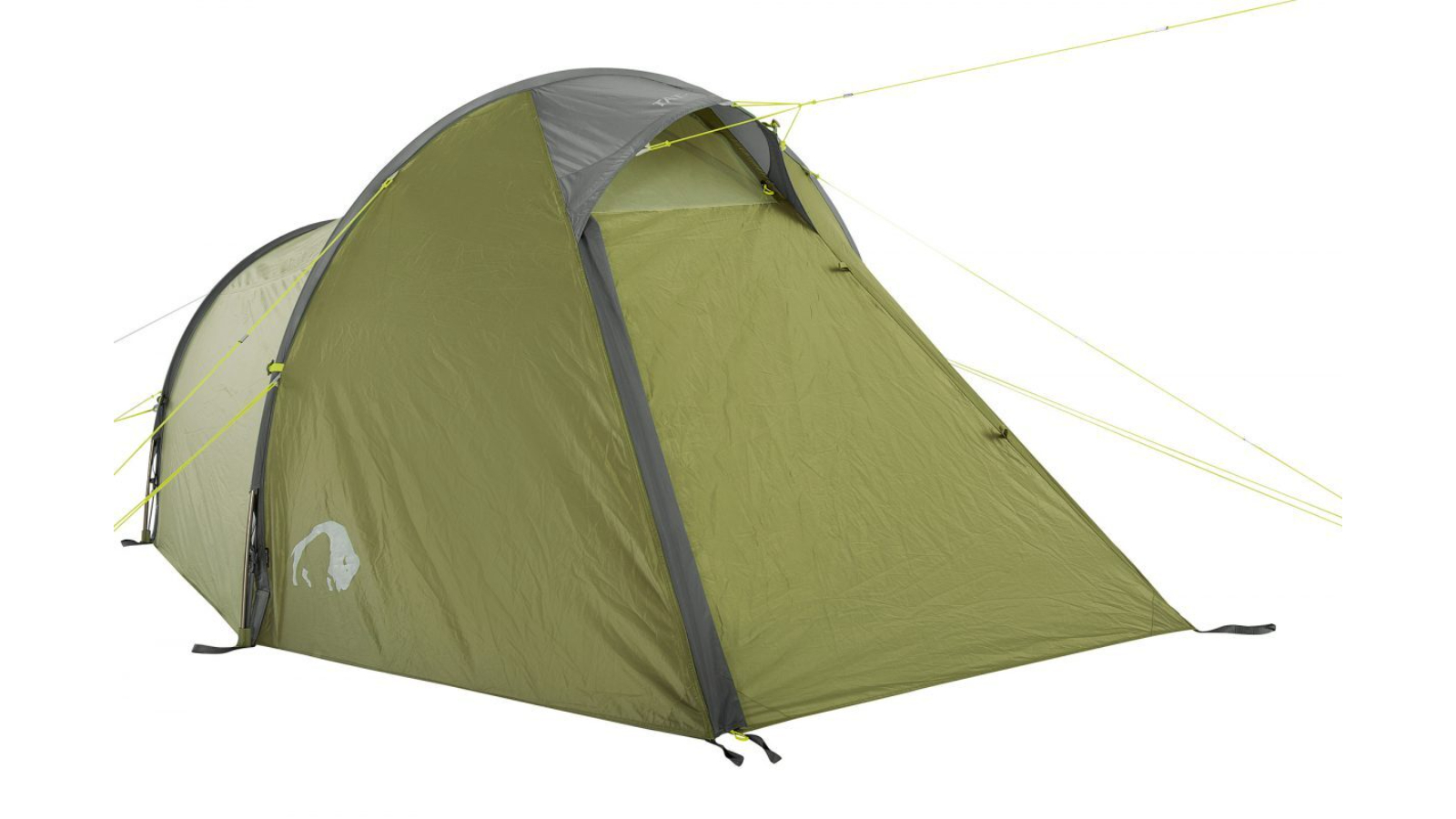 Tatonka Narvik 2 Person Waterproof Tunnel Tent for Camping/Travel - Olive